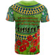 Australia Parramatta T-shirt - Custom Anzac Australia Parramatta Aboriginal Inspired Poppy Flowers T-shirt