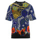 Australia North Queensland Custom T-shirt - Anzac Day North Queensland Aboriginal Inspired Culture T-shirt