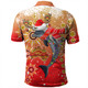 Australia Redcliffe Christmas Polo Shirt - Australia Redcliffe Christmas Hat Pattern Snown Style Polo Shirt