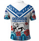 Australia City of Canterbury Bankstown Anzac Custom Polo Shirt - Anzac Day I'm With The Doggies Polo Shirt