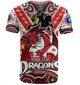 Illawarra and St George Naidoc Week Custom T-shirt - Dragons For Our Elders Home Jersey T-shirt