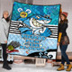 Sutherland and Cronulla Naidoc Week Custom Quilt - Custom Go Mighty Sharkies NAIDOC Week For Our Elders Quilt