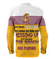 Brisbane City Long Sleeve Shirt - Screaming Dad and Crazy Fan