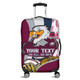 Sydney's Northern Beaches Sport Custom Luggage Cover - Custom Go Mighty Manly - Our Hill, Our Home Luggage Cover