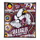 Gold Coast Naidoc Week Custom Quilt - Naidoc Week For Our Elders Dot Art UP THE MIGHTY MANLY Quilt