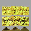 2.70 mm 6 pcs Square Princess Cut Best AAA Fire Natural Canary Yellow Sapphire {Flawless-VVS}