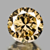 3.00 mm { 0.12 cts} Round Brilliant Cut AAA Fire Natural Golden Champagne Diamond
