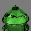 9.50 mm { 4.38 cts} Round AAA Fire Intense Chrome Green Apatite Natural (VVS)--AAA Grade