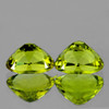 9x7 mm 2pcs Oval Brilliant Cut AAA Fire Natural Green Gold Lemon Quartz {Flawless-VVS}