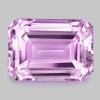 15x11 mm { 14.04 cts} Octagon AAA Fire Natural Pink Kunzite {Flawless-VVS}