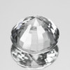 6.00 mm {1.28 cts} Round  AAA Fire Natural Diamond White Zircon {Flawless-VVS1}--AAA Grade