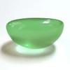 14x10 mm { 9.40 cts} Oval Cabochon Intense AAA Blue Green Prehnite Natural {Flawless-VVS}--AAA Grade