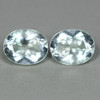 8x6 mm 2pcs Oval Amazing! Color Change White to Neon Green Natural Hyalite Opal {Flawless-VVS}--AAA Grade