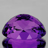 14x12 mm { 6.92 cts} Oval AAA Fire Intense Purple Amethyst Natural {Flawless-VVS1}