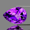 18x13 mm { 8.34cts} Pear AAA Fire Intense Purple Amethyst Natural {Flawless-VVS1}