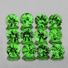 2.70 mm 12 pcs Round AAA Fire Natural Chrome Green Tsavorite Garnet {Flawless-VVS}--AAA Grade