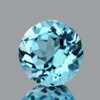 9.00 mm 1 pcs Round AAA Fire Intense Sky Blue Topaz Natural {Flawless-VVS1}--AAA Grade