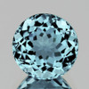 11.00 mm { 6.61 cts} Round Brilliant Cut Best Sparkling Natural Sky Blue Topaz {Flawless-VVS}