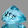 11.00 mm Heart AAA Fire Intense Sky Blue Topaz Natural {Flawless-VVS1}--AAA Grade