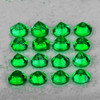 2.00 mm 30 pcs Round Diamond Cut AAA Fire Emerald Green Tsavorite Garnet Natural (Flawless-VVS}