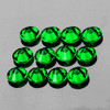 2.70 mm 12 pcs Round Brilliant Cut Extreme Brilliancy AAA Emerald Green Tsavorite Garnet Natural {Flawless-VVS}--AAA Grade