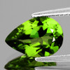 11x8 mm { 2.40 cts} Pear AAA Fire AAA Green Peridot Natural {Flawless-VVS}--AAA Grade