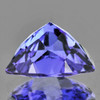 6.50 mm { 1.10 cts} Trilliant AAA Fire Intense Purple Blue Tanzanite Natural {Flawless-VVS}--AAA Grade