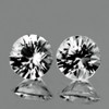 3.20 mm 2 pcs Round Brilliant Cut AAA Fire White Sapphire Natural {Flawless-VVS1}