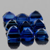 2.50 mm 9 pc Square Natural Black Blue African Sapphire {Flawless-VVS}