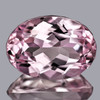 14x10 mm { 7.91 cts} Oval Brilliant Cut AAA Fire Natural Pink Morganite {Flawless-VVS}--FREE CERTIFICATE