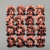 1.00 mm 100 pcs Round Machine Brilliant Cut Extreme Brilliancy Natural Red Champagne Sapphire {Flawless-VVS}