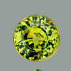 4.20 mm 1 pcs Round AAA Rainbow Sparkles Natural Lime Green Demantoid Garnet {Flawless-VVS}