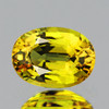 8x6 mm {1.44 cts} Oval AAA Fire Intense Canary Yellow Sapphire Natural {Flawless-VVS}--Free Certificate