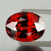 8.5x6.5 mm {1.88 cts} Oval AAA Fire Natural Mandarin Orange Spessartite Garnet {Flawless-VVS1}