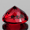 6.00 mm Round Brilliant Cut AAA Fire Natural Cherry Red Rhodolite Garnet {Flawless-VVS}