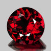 6.00 mm Round Brilliant Cut AAA Fire Natural Cherry Red Rhodolite Garnet {Flawless-VVS}