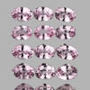 3x2 mm 12 pcs Oval Best AAA Fire Natural Light Pink Ceylon Sapphire {Flawless-VVS}