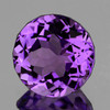 9.00 mm  Round Brilliant Cut AAA Fire AAA Purple Amethyst Natural {Flawless-VVS1}