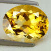 10x8 mm 1 pcs Oval AAA Fire AAA Golden Yellow Citrine Natural {Flawless-VVS1}