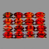 6x3 mm 16 pcs Marquise AAA Fire Madeira Red Orange Citrine Natural (Flawless-VVS}--AAA Grade