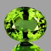 7x6 mm {1.13 cts} Oval AAA Fire Intense Apple Green Tourmaline Natural {Flawless-VVS}--AAA Grade
