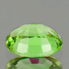 7.5x6.5 mm {1.18 cts} Oval AAA Fire Natural Apple Green Tourmaline {Flawless-VVS}