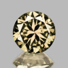 3.20 mm {0.12 cts} Round Brilliant Cut AAA Fire Natural Golden Champagne Diamond {VS}