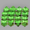 1.50 mm 50 pcs Round Diamond Cut AAA Fire Chrome Green Tsavorite Garnet Natural {VVS}