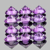 2.50 mm 12 pcs Round Machine Brilliant Cut Extreme Brilliancy Natural Pink Purple Sapphire {Flawless-VVS}