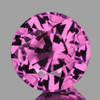 5.30 mm {0.60 cts} Round AAA Fire AAA Purplish Pink Sapphire Natural {Flawless-VVS}--(UNHEATED)--FREE CERTIFICATE