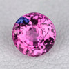 5.30 mm {0.76 cts} Round AAA Fire Intense Pink Purple Sapphire Natural {Flawless-VVS}--(UNHEATED)--FREE CERTIFICATE