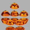 3.00 mm 6 pcs Round AAA Fire Intense Golden Yellow Sapphire Natural {Flawless-VVS}--AAA Grade
