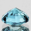 6.80 mm {1.68 cts} Round Superb Brilliancy Natural Cambodia Blue Zircon {Flawless-VVS}