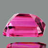 7x5.5 mm { 1.05 cts} Emerald Cut AAA Luster Intense Hot Pink Tourmaline Natural { Flawless-VVS }--AAA Grade